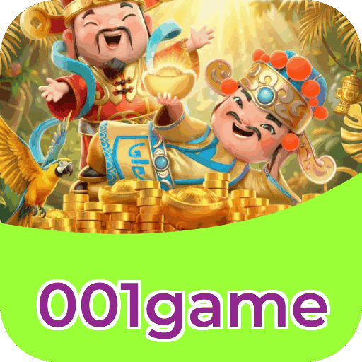 Interface do aplicativo 001game mostrando jogos disponíveis no iOS e Android